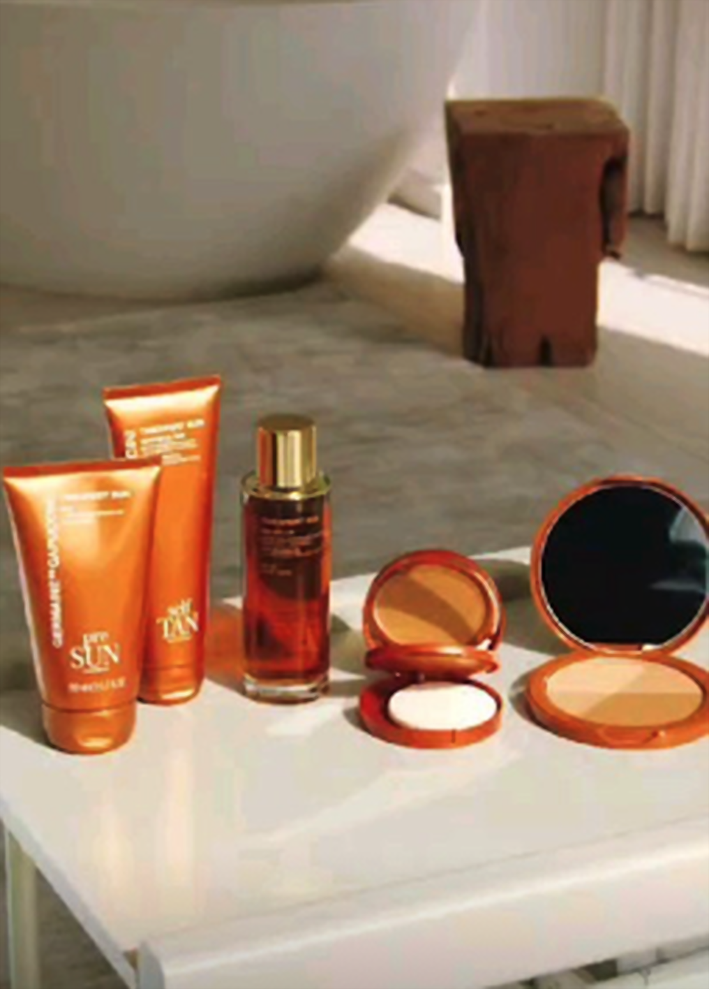 Selección de productos solares Germaine de Capuccini